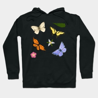 Butterflies and Blooms Hoodie